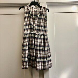 Gap Summer Sun dress - Madras plaid size 4